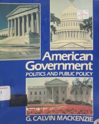 Image of American Government : politics and public policy.