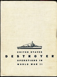 Image of Destroyer Operations in World War II / Theodore Roscoe