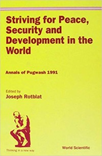 Image of Striving for Peace, Security and Development in the World.