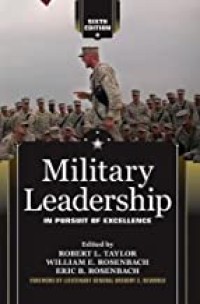 Image of Military Leadership  :  in Pursuit of Excellence.