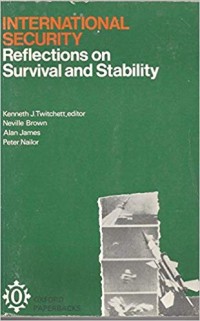 Image of International security : reflections on survival and stability.