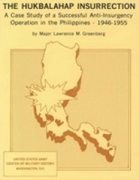 Image of The Hukbalahap insurrection : a case study of a successful anti-insurgency operation in the Philippines, 1946-1955 / by Lawrence M. Greenberg