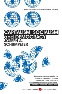 Image of Capitalism, Socialism and Democracy.