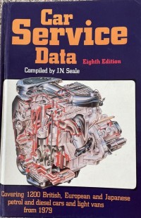 Image of Car service data (8th ed.) / J. N. Seale