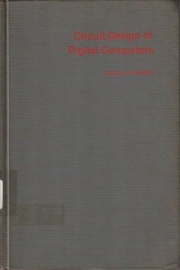 Image of Circuit Design of Digital Computers / Joseph K. Hawkins