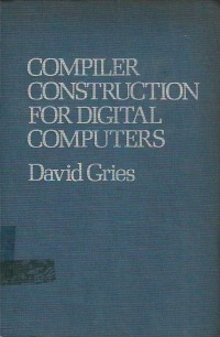 Image of Compiler Construction for Digital computers / David Gries