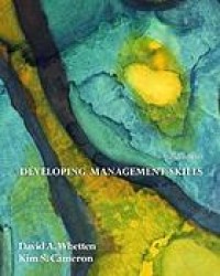 Image of Developing management skills / David A. Whetten and Kim S. Cameron
