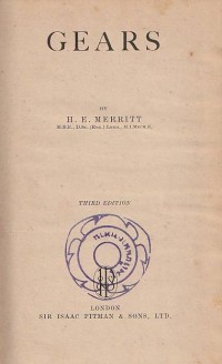 Image of Gears / H. E. Merritt