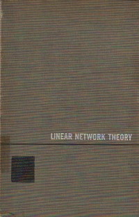 Image of Linear Network Theory / Clifford D. Ferris