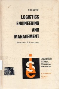 Image of Logistics engineering and management / Benjamin S. Blanchard