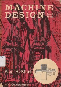 Image of Machine Design / Paul H. Black