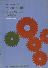Image of Mechanical engineering design / Joseph E. Shigley