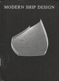 Image of Modern ship design (2nd ed.) / Thomas C. Gillmer
