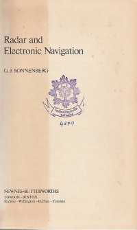 Image of Radar and electronic navigation (5th ed.) / G. J. Sonnenberg