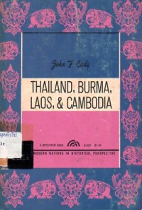 Image of Thailand, Burma, Laos & Cambodia / John F. Cady