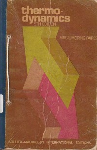 Image of Thermodynamics / Virgil Moring Faires