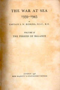 Image of The War at Sea 1935 - 1945 : Volume II / S. W. Roskill