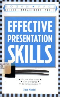 Image of Effective Presentation Skills / Steve Mandel