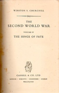 Image of The Second World War : Volume IV : The hinge of fate / Winston S. Churchill